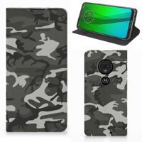Motorola Moto G7 | G7 Plus Hoesje met Magneet Army Light