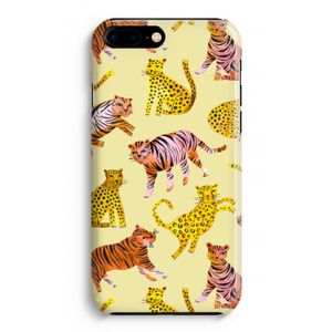 Cute Tigers and Leopards: iPhone 8 Plus Volledig Geprint Hoesje