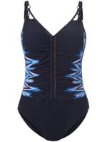 Badpak Xtra Life print opzij Van Sunflair zwart