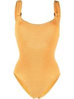 Hunza G maillot de bain Domino à effet froissé - Orange - thumbnail