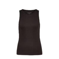 G-Star RAW ribgebreide top van biologisch katoen zwart