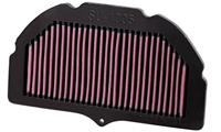 K&N vervangingsfilter compatibel met Suzuki GSXR1000 2005-2008 (SU-1005)