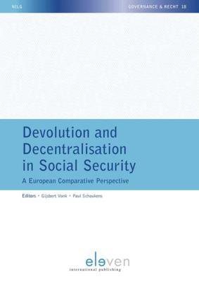 Devolution and Decentralisation in Social Security - eBook (9789460944253)