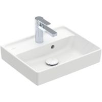 Villeroy & Boch Collaro fontein 45x37cm met overloop 1 kraangat wit 43344501