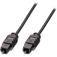 Lindy 35212 TosLink Cable (optical SPDIF), 2m zwart - thumbnail