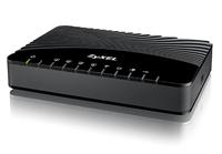 Zyxel VDSL2 draadloze modem met router en 4FE-LAN-poorten, 1 USB-poort WLAN 802.11n 2x2, IPv6, Bridge-modus, versie alleen voor DE [VMG1312-B30A]