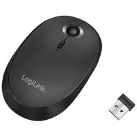 LogiLink ID0204 Muis Bluetooth, Radiografisch Optisch Zwart 1600 dpi Oplaadbaar - thumbnail