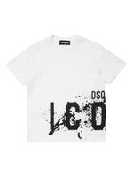 DSQUARED2 KIDS t-shirt en coton à motif Icon - Blanc