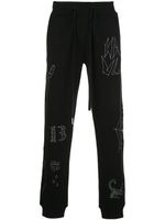 Haculla pantalon de jogging Webbed Up en jersey - Noir - thumbnail