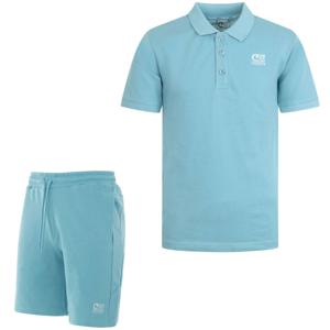 Cruyff Energized Polo Zomerset Kids Lichtblauw Wit