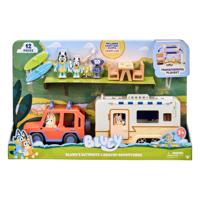 Moose Toys Bluey 4WD Auto en Kampeeravonturen Deluxe Speelset