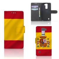 LG K8 Bookstyle Case Spanje
