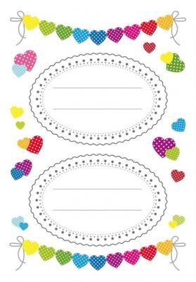Herma decoratie etiketten 16 x 9 cm papier 6 delig Herma decoratie etiketten 16 x 9 cm papier 6 delig