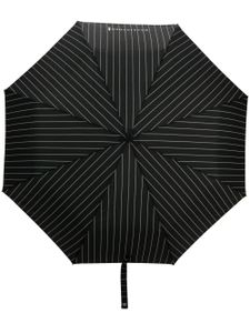 Mackintosh parapluie Ayr à rayures - Noir