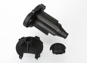 Gearbox housing, rear/ pinion access cover (TRX-6991)