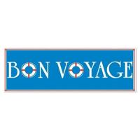 Banner Bon Voyage groot