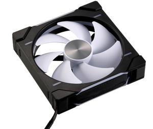 Phanteks D30 PWM Regular Airflow D-RGB PC-ventilator Zwart (b x h x d) 140 x 30 x 140 mm