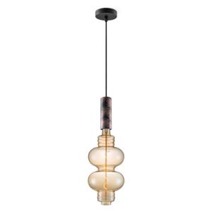 Home sweet home hanglamp Saga roest Diabolo - amber