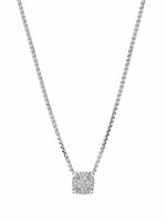 David Yurman collier en argent sterling Petite Châtelaine pavé de diamants