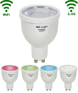 LED GU10 - Spot - 4W RGB/Warm wit WiFi/RF Controlled