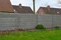 Beton schutting Rockstone dubbelzijdig 200x231cm - thumbnail