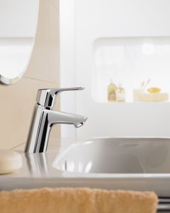 Hansgrohe Focus Wastafelkraan Zonder Waste/ketting Chroom