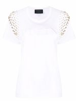 Philipp Plein t-shirt Crystal Iconic Plein - Blanc