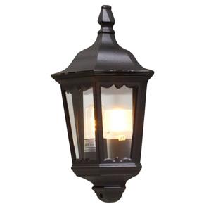 KonstSmide Klassieke muurlamp Firenze Flat zwart 7229-750