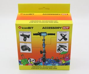 iconBIT Accessory-Kit für emobility Topcase Zwart