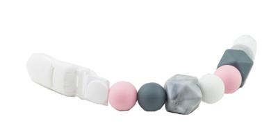 Lollipops & More fopspeenketting Dum Dums 22 cm siliconen