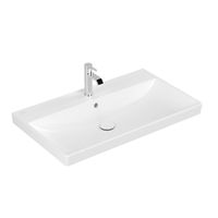 Villeroy & Boch Avento meubelwastafel 80x47cm met overloop ceramic+ stone white 415680RW - thumbnail