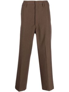 LEMAIRE pantalon à coupe droite - Marron