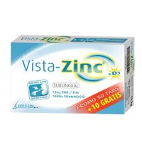 Vista Zinc Smelttabletten 50+10 Gratis