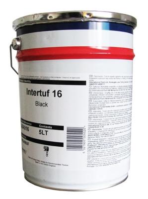 international interteervrij/intertuf 16 zwart 20 ltr