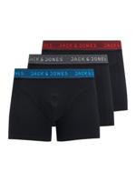 Jack & Jones Junior Jack & Jones Junior Zwarte Boxershorts Jongens JACWAISTBAND 3-Pack