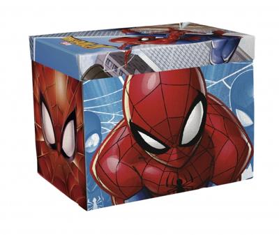 Marvel Spiderman opbergbox/speelmat 30 x 30 x 30 cm Marvel Spiderman opbergbox/speelmat 30 x 30 x 30 cm