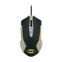 FRTEC - Batman Gaming Muis, gele LED-verlichting, verstelbare DPI, met kabel, officiële DC-collectie, snelle en nauwkeurige beweging, configureerbare zijknoppen
