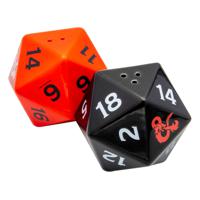 Dungeons & Dragons 3D Salt And Pepper Shaker Dice