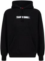 Supreme hoodie à logo - Noir - thumbnail