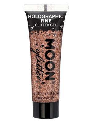 Moon Fijne Glitter Gel Ros Goud
