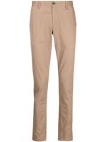 Michael Kors mid-rise cotton chino trousers - Tons neutres