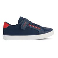 Geox Jongens J Gisli Boy B Sneakers, rood (navy red), 31 EU