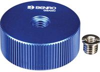 Benro GA169TB1 GoTravel Tripod 1 - Aluminium Twist Lock Legs, 5 Section met B1 Ballhead (Black), SystemGo Accessoires, blauw, GoAdapter Monopod