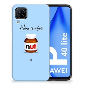 Huawei P40 Lite Siliconen Case Nut Home