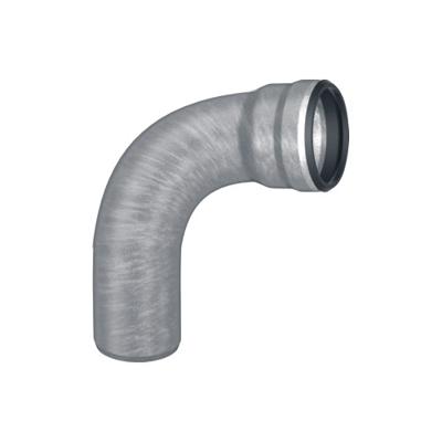 Aco GM-X gegalvaniseerde bocht 87° 70mm Aco GM-X gegalvaniseerde bocht 87° 70mm