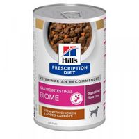 Hill&apos;s Prescription Diet Gastrointestinal Biome Digestive Care stoofpotje voor hond met kip & wortel (blik) 4 trays (48 x 354 g) - thumbnail