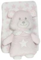 Interbaby babydeken en knuffel Beer 80 x 110 cm pluche