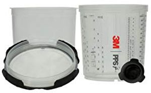 3m pps 2.0 spuitbekersysteem kit standaard 650 ml 125 mu filter 50 stuks