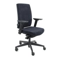 Werkleving Eva Comfort Zwart Regain - Ergonomische Bureaustoel (N)EN 1335