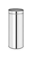 Brabantia touch bin afvalemmer 30 liter brilliant steel - thumbnail